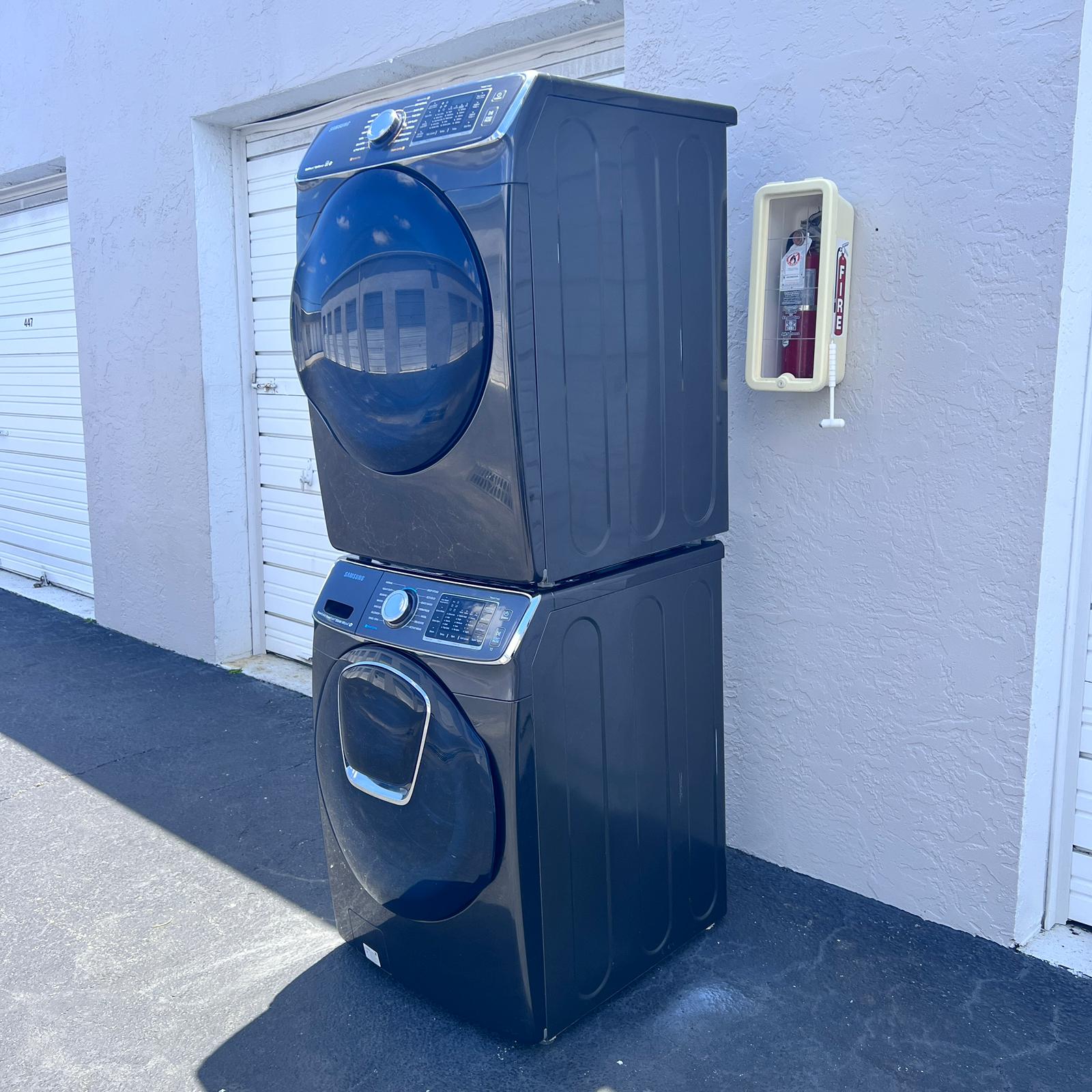 Samsung Smarthome AddWash™ Front Load Washer and Dryer. 100% FULLY WORKING! Samsung Smarthome AddWash™ Front Load Washer and Dryer. 100% FULLY WORKING!